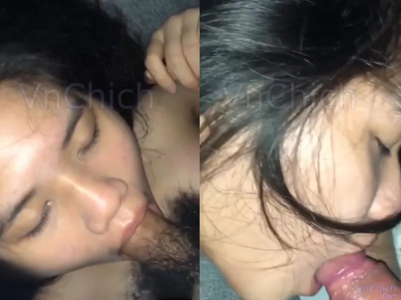 Em học sinh 2k5 ngại ngùng mút chim trước máy quay